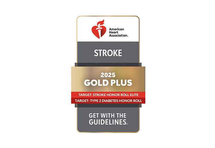 2025 AHA's Get With The Guidelines®-Stroke Gold Plus Quality Achievement Award